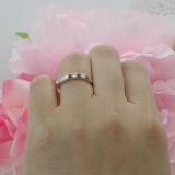 0.25 Carat (ctw) 10k White Gold Round Ruby And White Diamond 5 Stone Ladies Anniversary Wedding Band Ring 1/4 CT