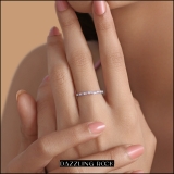 0.25 Carat (ctw) 14K White Gold Round Pink Sapphire & White Diamond Anniversary Wedding Ring Matching Band 1/4 CT