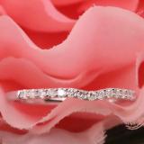 0.25 Carat (ctw) 10K White Gold Round White Diamond Anniversary Wedding Ring Matching Band 1/4 CT
