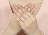0.15 Carat (ctw) 14k Yellow Gold Round Cut Diamond Ladies Engagement Bridal Promise Ring