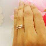 0.25 Carat (ctw) 10K White Gold Round White Diamond Ladies Anniversary Enhancer Guard Matching Wedding Band