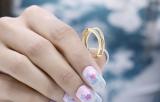 0.25 Carat (ctw) 10K Yellow Gold Round White Diamond Ladies Anniversary Enhancer Guard Matching Wedding Band
