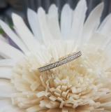 0.23 Carat (ctw) 18k Yellow Gold Round Diamond Ladies Milgrain Anniversary Wedding Stackable Band 1/4 CT