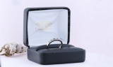 0.25 Carat (ctw) 14k White Gold Round Blue & White Diamond Ladies Anniversary Wedding Band Ring 1/4 CT