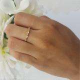 0.40 Carat (ctw) 10K Yellow Gold Round & Baguette Pink sapphire & White Diamond Ladies Vintage Style Anniversary Wedding Eternity Band Stackable Ring