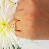 1.45 Carat (ctw) 14K Yellow Gold Oval Cut Aquamarine & Round Cut White Diamond Ladies Bridal Halo Style Engagement Ring 1 1/2 CT