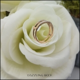 0.25 Carat (ctw) 18K Rose Gold Round White Diamond Ladies Anniversary Enhancer Guard Matching Wedding Band