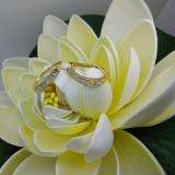 1.00 Carat (ctw) 10K Yellow Gold Princess Cut Diamond Ladies Hoop Earrings 1 CT