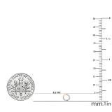 1.10 Carat (ctw) Round White Diamond Ladies Circle Fashion Stud Earrings 1 CT 18K Yellow Gold