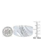 1/8 CT Sterling Silver Round White Diamond Channel Set Men's Wedding Anniversary Band