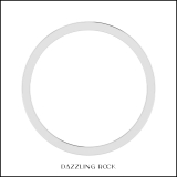 0.12 Carat (ctw) 10k White Gold Brilliant White Diamond Men's Hip Hop Micro Pave Wedding Band Ring
