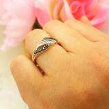 0.33 Carat (ctw) 14k White Gold Black & White Diamond Ladies Cocktail Right Hand Band
