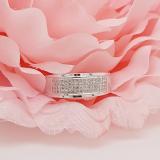 0.20 Carat (ctw) Sterling Silver Round White Diamond Men's Micro Pave Hip Hop Wedding Band