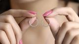 Round White Diamond Half Circle Pushback Stud Earrings for Her (0.27 ctw Color I-J Clarity I2-I3) in 925 Sterling Silver