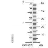 0.15 Carat (ctw) Small 11mm Sterling Silver Round Diamond Huggie Hoop Earrings