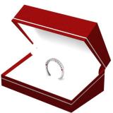 0.33 Carat (ctw) 14K White Gold Round Diamond Anniversary Ring Wedding Matching Guard Band 1/3 CT