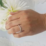 0.25 Carat (ctw) 14k White Gold Round Diamond Ladies Anniversary Wedding Band Enhancer Guard 1/4 CT