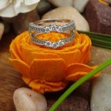 0.60 Carat (ctw) 14k White Gold Round Diamond Ladies Anniversary Wedding Band Enhancer Guard