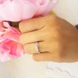 0.50 Carat (ctw) 14k White Gold Round Diamond 3 Stone Ladies Swirl Bridal Engagement Ring 1/2 CT