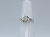 0.25 Carat (ctw) 14K White Gold Round Diamond Ladies Swirl Bridal Semi Mount Engagement Ring Matching Band Set 1/4 CT (No Center Stone)
