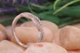 0.33 Carat (ctw) Round Diamond Ladies Anniversary Wedding Stackable Band 1/3 CT 14K White Gold