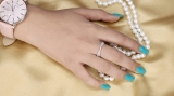 0.32 Carat (ctw) 14k Rose Gold Round Diamond Ladies Bridal Anniversary Wedding Stackable Band 1/3 CT