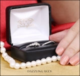 1.00 Carat (ctw) 10K White Gold Round Cut Diamond Ladies 5 Stone Bridal Engagement Ring With Matching Band Set 1 CT