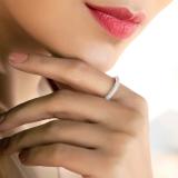 0.25 Carat (ctw) 10k Rose Gold Round Diamond Ladies Pave Anniversary Wedding Band Stackable Ring 1/4 CT