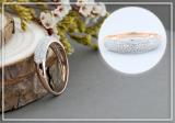 0.50 Carat (ctw) 14k Rose Gold Round White Diamond Ladies Anniversary Wedding Band 1/2 CT