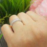 0.50 Carat (ctw) 14k Yellow Gold Round White Diamond Ladies Anniversary Wedding Band 1/2 CT