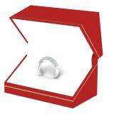 0.50 Carat (ctw) 14k White Gold Round Diamond Ladies Anniversary Wedding Band 1/2 CT