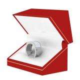 2.00 Carat (ctw) 14k White Gold Princess Invisible Set Diamond Men's Wedding Band Ring 2 CT