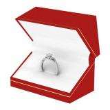0.38 Carat (ctw) 14k White Gold Round Diamond Ladies Swirl Bridal Engagement Ring 3/8 CT