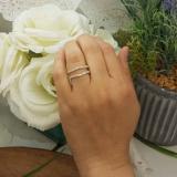 0.45 Carat (ctw) 14K Yellow Gold Round Diamond Ladies Anniversary Wedding Band Milgrain Guard Double Ring 1/2 CT