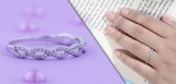 Round White Diamond Infinity Swirl Anniversary Band for Women (0.20 ctw, Color I-J, Clarity I2-I3) in 925 Sterling Silver