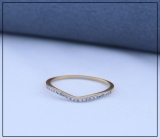 0.10 Carat (ctw) 10K Yellow Gold Round Cut White Diamond Ladies Anniversary Wedding Stackable Band 1/10 CT