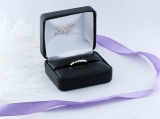 0.20 Carat (ctw) 14K White Gold Round and Baguette Cut Diamond Ladies Anniversary Wedding Band Stackable Ring 1/5 CT