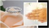 0.25 Carat (ctw) 10K White Gold Round Diamond Ladies Bridal Stackable Anniversary Wedding Band Swirl Ring 1/4 CT
