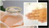 0.25 Carat (ctw) 10K Yellow Gold Round Diamond Ladies Bridal Stackable Anniversary Wedding Band Swirl Ring 1/4 CT