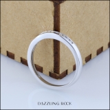 0.15 Carat (ctw) 14K White Gold Round Diamond Ladies Anniversary Wedding Band Stackable Ring