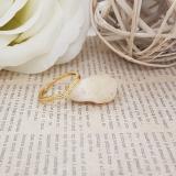0.15 Carat (ctw) 14K Yellow Gold Round Cut White Diamond Ladies Anniversary Wedding Stackable Band Contour Guard Ring