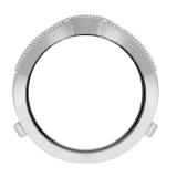 0.25 Carat (ctw) 10K White Gold Round Diamond Ladies Milgrain Anniversary Wedding Band Enhancer Double Guard Ring 1/4 CT