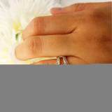 0.50 Carat (ctw) 14K Yellow Gold Round Diamond Ladies Anniversary Wedding Band Enhancer Guard Double Ring 1/2 CT