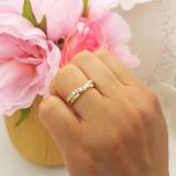 0.55 Carat (ctw) 10K Yellow Gold Round Cut Diamond Ladies Anniversary Wedding Guard Contour Band 1/2 CT