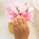 0.55 Carat (ctw) 14K Yellow Gold Round Cut Diamond Ladies Anniversary Wedding Guard Contour Band 1/2 CT