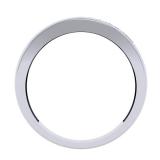 0.33 Carat (ctw) Sterling Silver Round Cut Diamond Men's Stackable Anniversary Wedding Band 1/3 CT