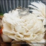 0.50 Carat (ctw) 14K White Gold Round Diamond Ladies Anniversary Wedding Band Enhancer Swirl Double Guard Ring  1/2 CT