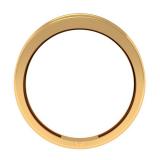0.33 Carat (ctw) 10K Yellow Gold Round Cut Diamond Men's Channel Set Double Row Anniversary Wedding Band 1/3 CT