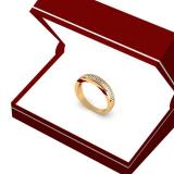 0.40 Carat (ctw) 10K Yellow Gold Baguette Cut Diamond Ladies Stackable Anniversary Wedding Band