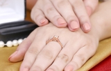 0.40 Carat (ctw) 18K Rose Gold Round Cut Diamond Ladies Bridal Solitaire With Accents Engagement Ring